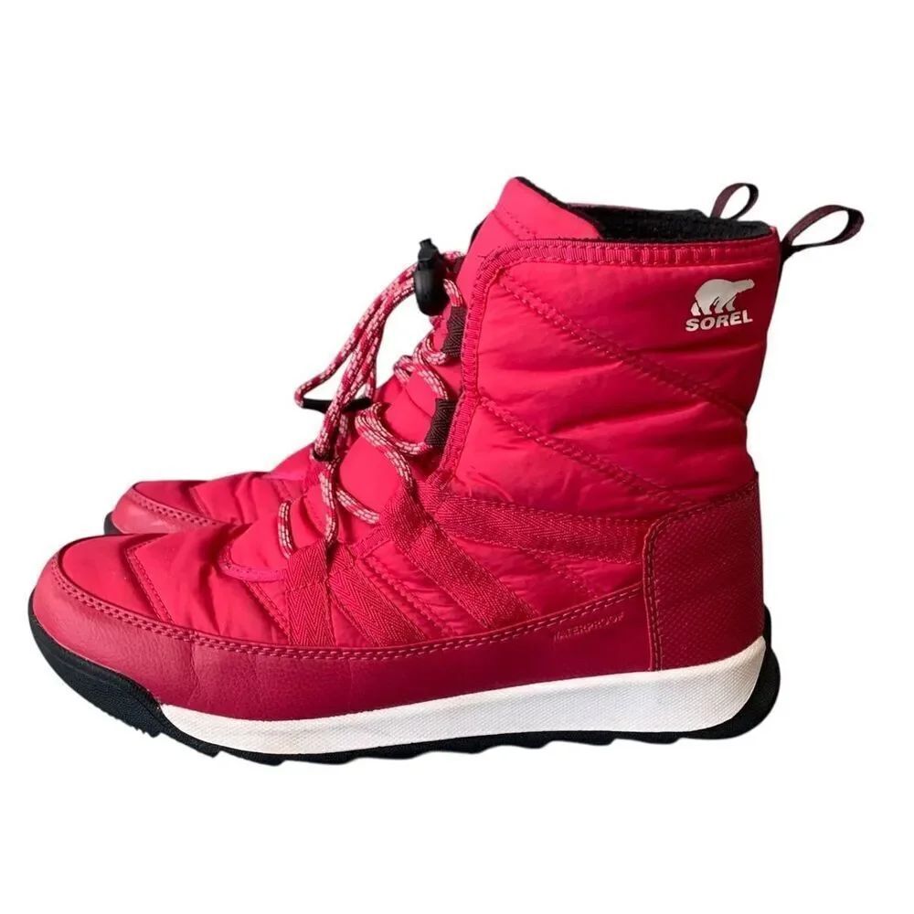 Sorel Whitney Il Duck Waterproof Snow Winter pink Boots sz 6